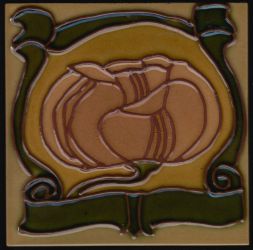 1536 MAW Art Nouveau tile € 99.00