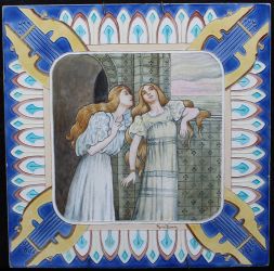 XXL Art Nouveau tile