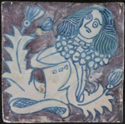 Floor tile with emblem of Ramon de Perellos € 550