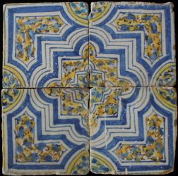 SP1925 four Polychrome tiles € 275.00