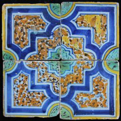 SP2290 four Polychrome tiles € 300.00