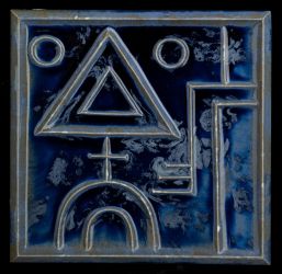 AN3456 Large MOPF Art Deco tile € 499,00