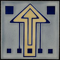 AN4573 DT-AG Art Nouveau tile €  99.00