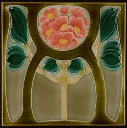 AN4655 V&B Dresden Art Nouveau tile € 109.00