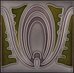 AN4726 Meissen Art Nouveau tile € 89.00