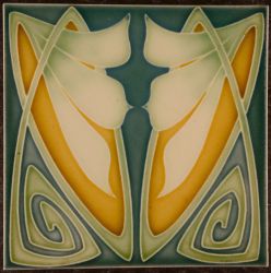 AN4965 Servais Art Nouveau tile € 299,00