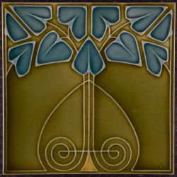 AN4986 Servais Art Nouveau tile € 149,00