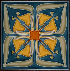 Art Nouveau tiles