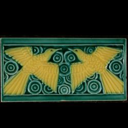 AN5133 Half tile with two birds € 49,00